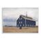 Stupell Industries Blue Farm Barn Landscape Animals Grazing Cloudy Sky Wall Plaque